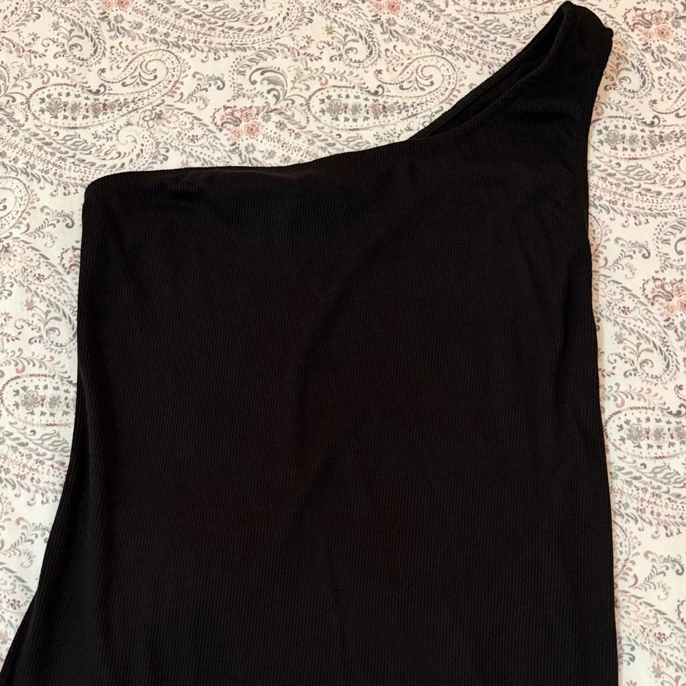 Free People Saturday Night Midi Classic Black Sleeveless Maxi Dress